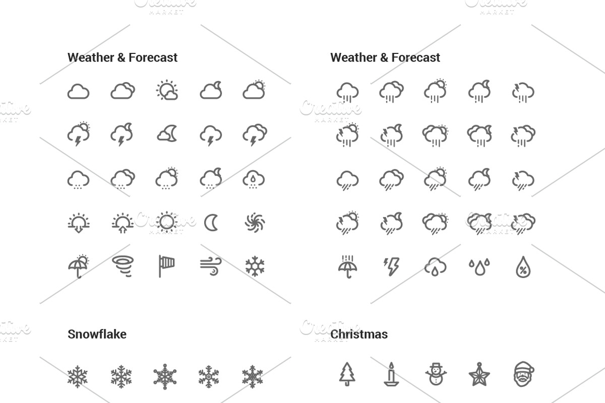 1500 Line Icons Pack, an Outline Icon by WORAKAMON Design Studio (Photo 8 of 18)