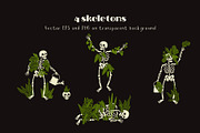 Spooky Garden Collection, a Pattern Graphic by Zim Varezhkin (Thumbnail 3 of 8)
