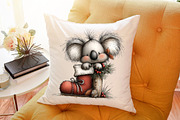Whimsical Christmas Animal Clipart B, an Illustration by Sublimation Artist (Thumbnail 6 of 6)