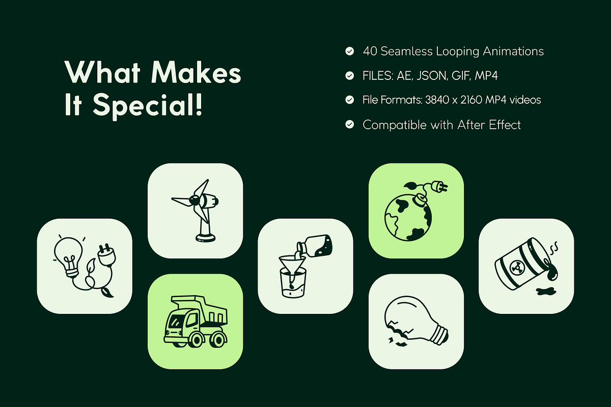 Animated Recycle Doodle Art Set, an Outline Icon by Vectors Market (Photo 2 of 5)