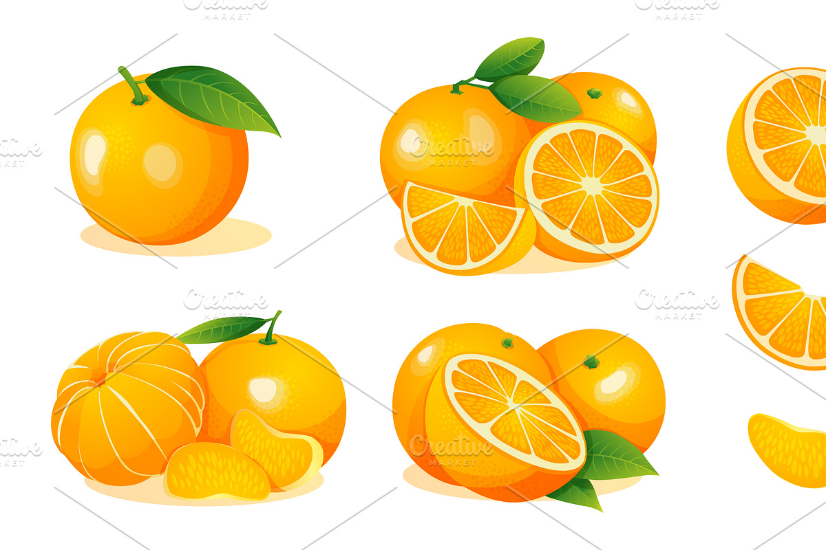 Fruit Cartoon Collection, a Decorative Illustration by YG Studio (Photo 5 of 22)