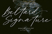 Beltard - Signature font, a Script Font by Majelis Art (Thumbnail 1 of 8)