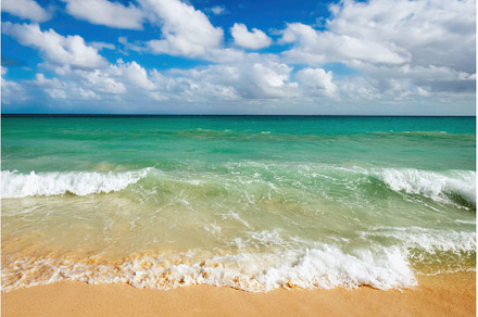 Beautiful beach and sea, a Nature Photo by f9photos