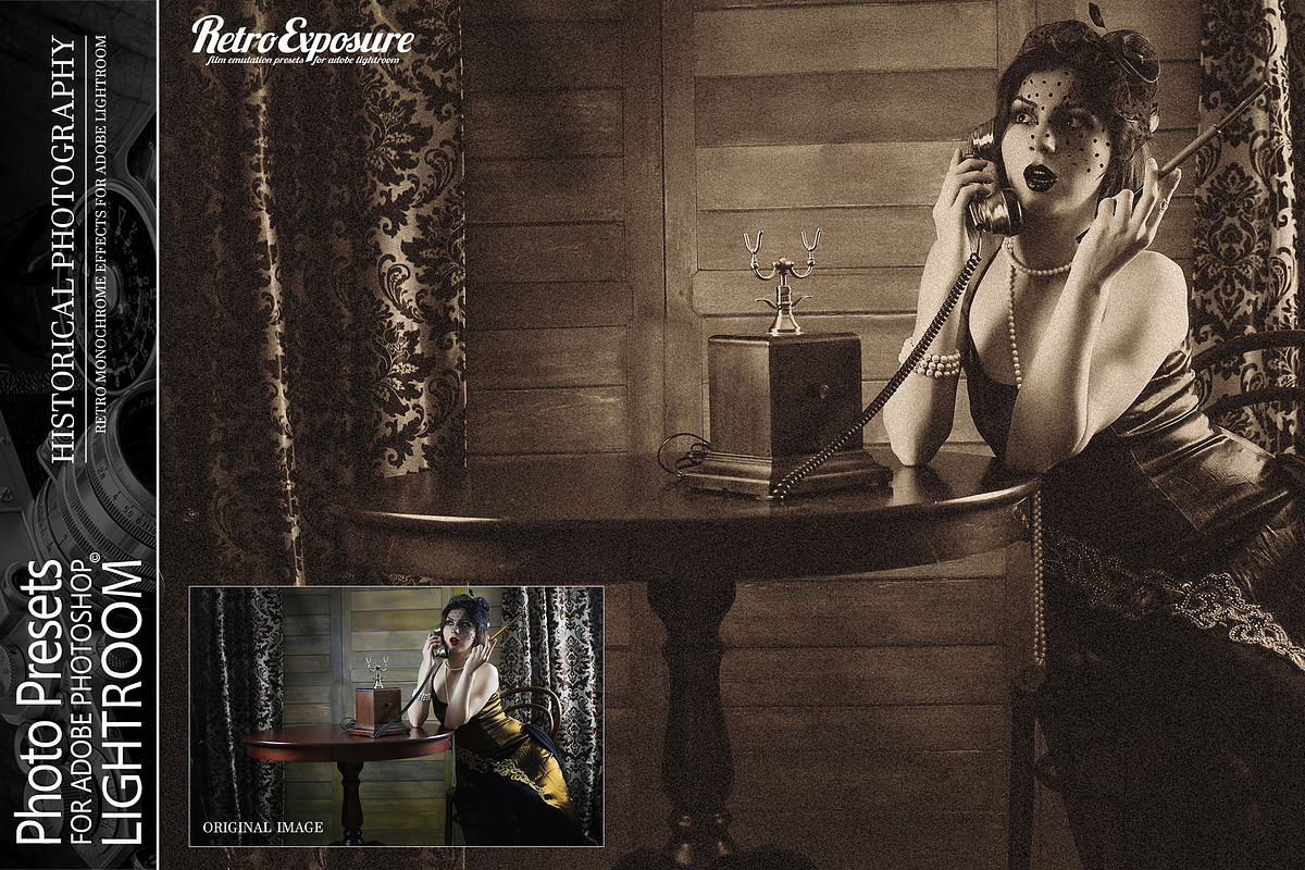 Presets for Lightroom Retro Exposure, an Action Add-On by Miracle_Design (Photo 35 of 51)