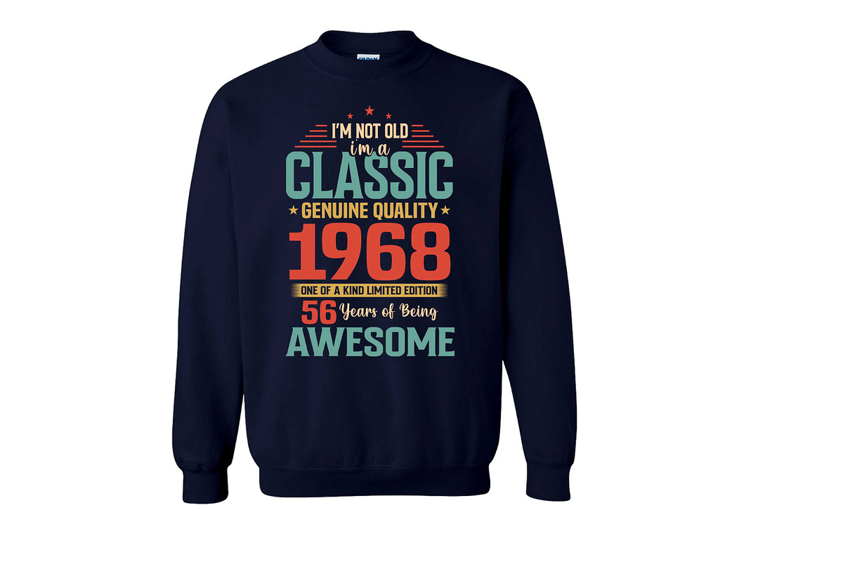 Vintage Birthday T Shirt Design, a Graphic by Vector Portal (Photo 4 of 5)