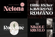 The Premium Creation Font Bundle, a Serif Font by Megatype (Thumbnail 5 of 56)