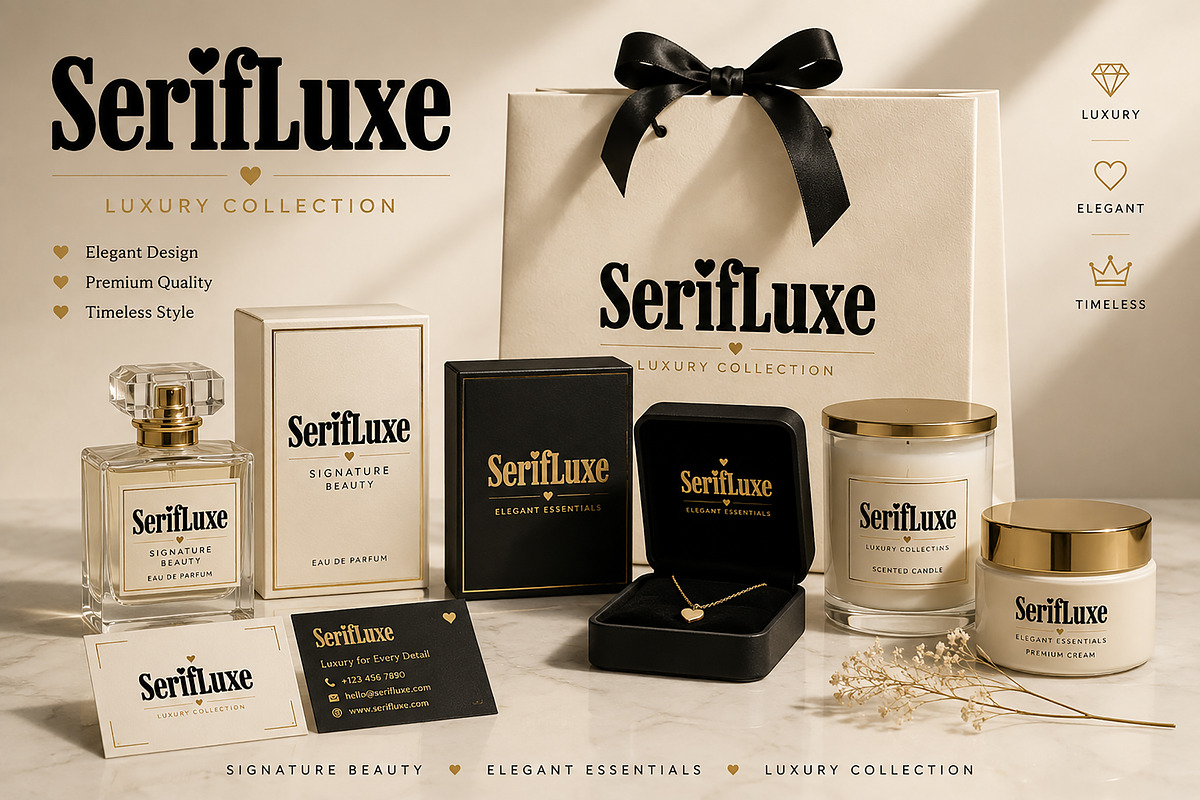 SerifLuxe, a Serif Font by Wow Magic (Photo 4 of 6)