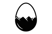 50 Cracked Egg Shell Silhouette, an Illustration by musafir_fashion (Thumbnail 17 of 55)