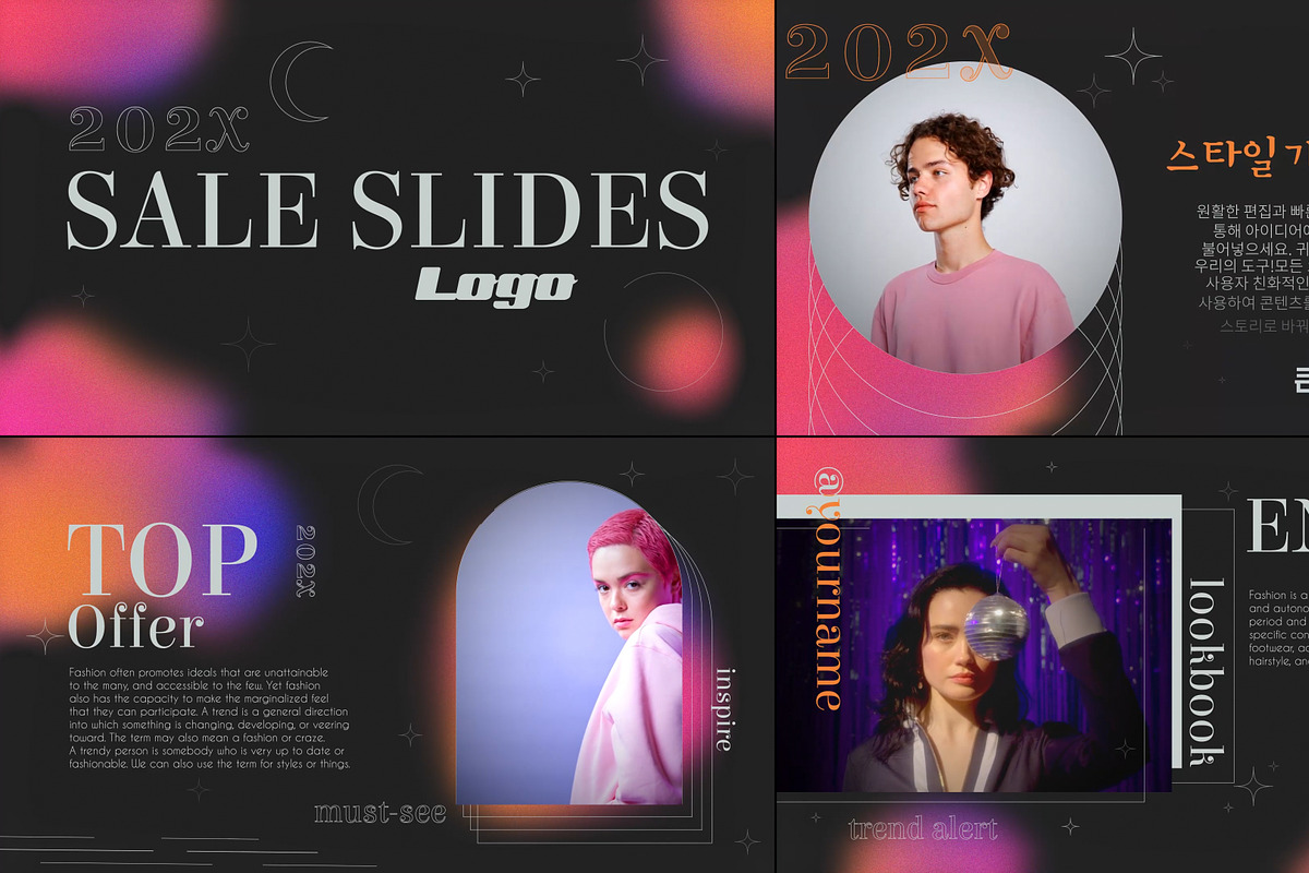 Fashion Sale Slides DaVinci Resolve, a Templates & Theme by 2dfx (Photo 1 of 2)