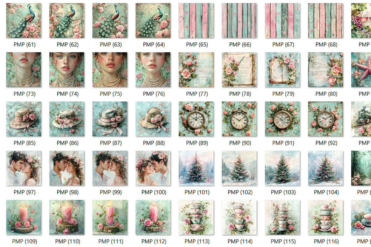 400 Peaceful Moments Pages, an Illustration by HubbaDigitals (Photo 2 of 8)