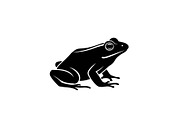 Frog Silhouette Vector Bundle, an Illustration by jahid234 (Thumbnail 7 of 46)