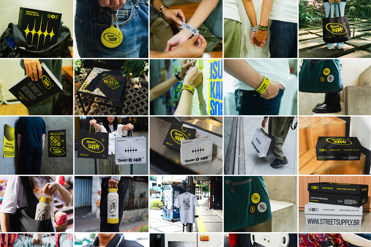 47 Urban Merchandise Mockups Bundle, a Mockup by Vitora Mockup (Photo 2 of 20)
