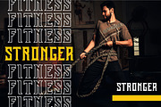 JAVELYNE FONT SQUARE DUO, a Sans Serif Font by Aktab Studio (Thumbnail 3 of 9)