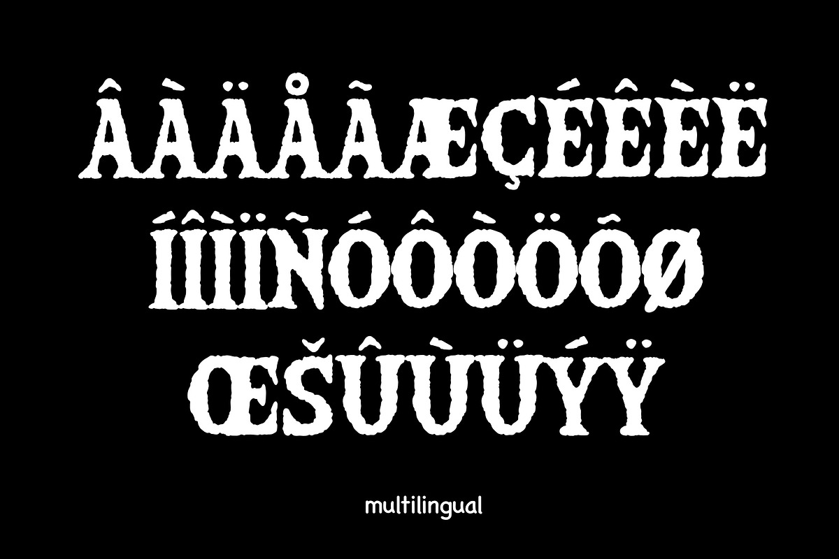 Spooky Mother Font - Serif Horror, a Serif Font by ariodsgn (Photo 4 of 6)