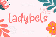 Ladybels, a Script Font by yumnatype (Thumbnail 1 of 10)