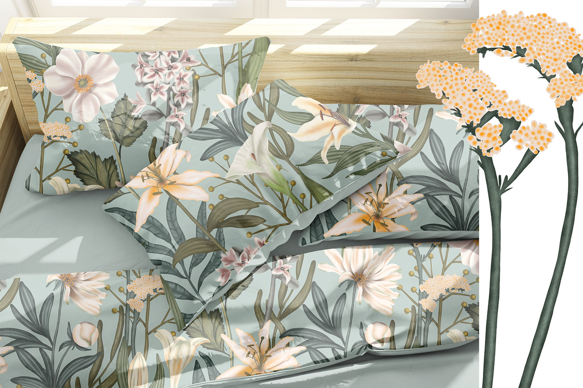 Blossom Harmony, a Decorative Illustration by Andre_Eva (Photo 4 of 7)