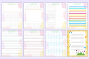 Printable Kids Notebook Paper Bundle, a Stationery Template by Mustafiz (Thumbnail 6 of 7)