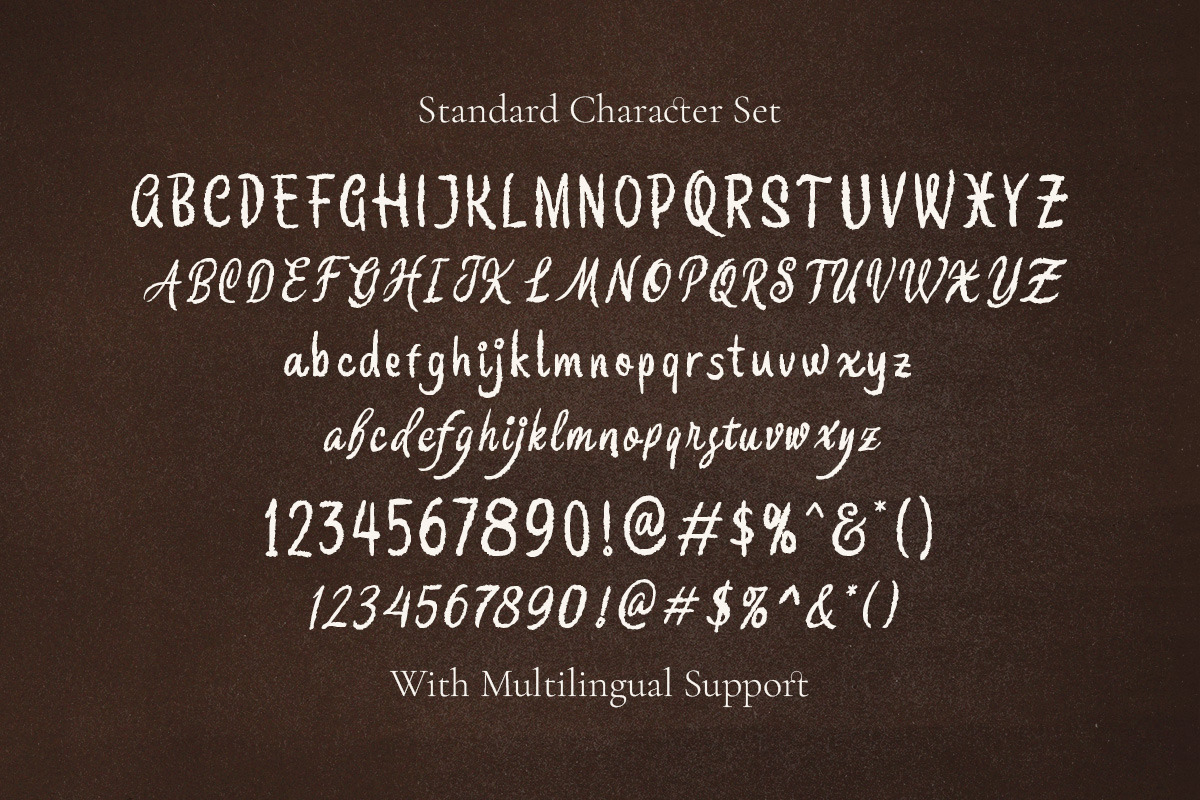 Salentina Rustic Script, a Script Font by Littlehand (Photo 11 of 11)