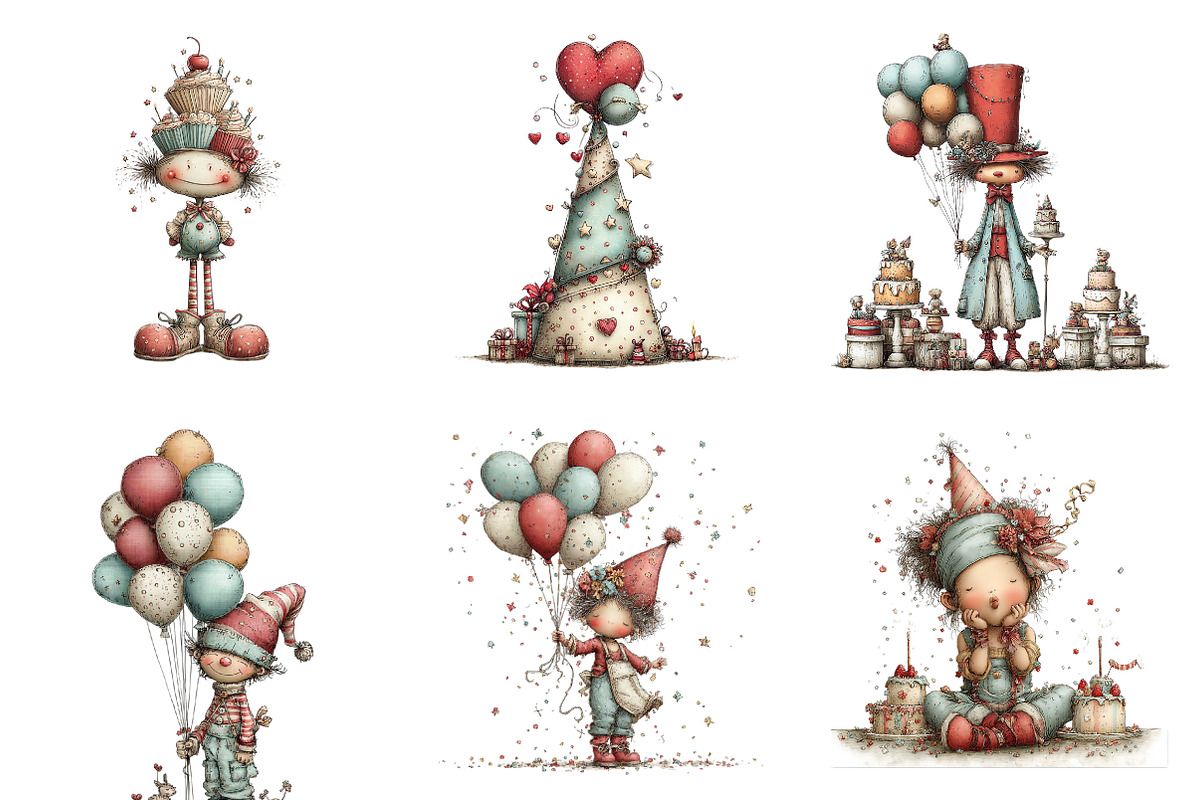 Whimsical Kids Birthday Celebration, an Illustration by designcity5 (Photo 2 of 5)