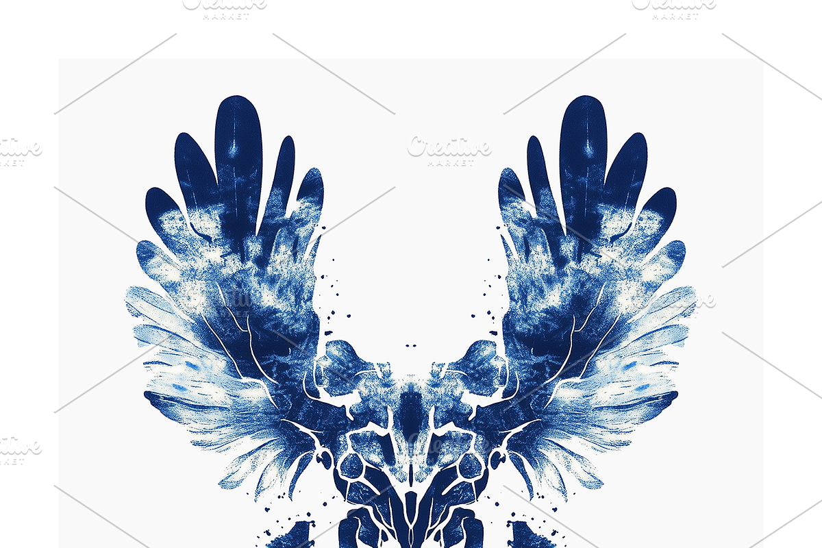 Tona Co. Totemic Cyanotype Inkblots, an Animal Illustration by milatovar (Photo 6 of 19)