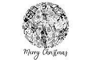 Christmas, a Decorative Illustration by Ecaterina Sciuchina (Thumbnail 10 of 14)