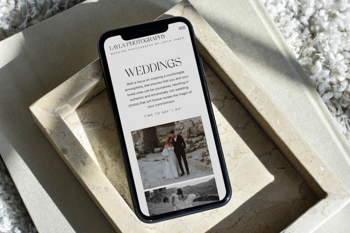 Photographer Showit Website Template, a Landing Page Template by Blush Created (Photo 6 of 20)