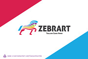 Colorful Zebra Logo Template, a Branding & Logo Template by Avartde Creative (Thumbnail 3 of 3)