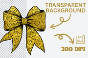 15 Glitter Heart Bow Clipart Bundle, a Graphic by iloveTemplate (Thumbnail 2 of 6)