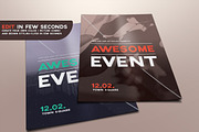 Awesome Event Flyer PSD Template, a Flyer Template by M K GRAPHICS (Thumbnail 3 of 3)