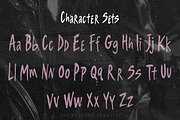 Velvet Thunder Dry Brush Font, a Handwritten Font by The October Creative (Thumbnail 3 of 8)