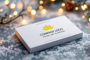 Elegant business card, MockUp