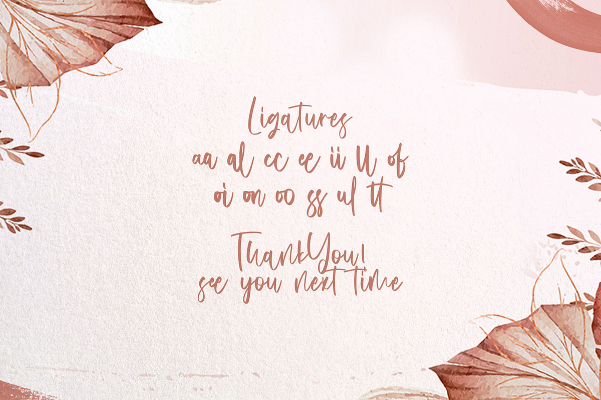 Dutalisa Joily - Handwritten Font, a Script Font by StringLabs (Photo 13 of 13)