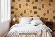 S’mores Seamless Pattern – Cozy Camp, an Illustration by Johanna V. Creative (Thumbnail 2 of 3)