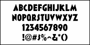 Movie Ad Deco JNL, a Sans Serif Font by Jeff Levine Fonts (Thumbnail 3 of 5)