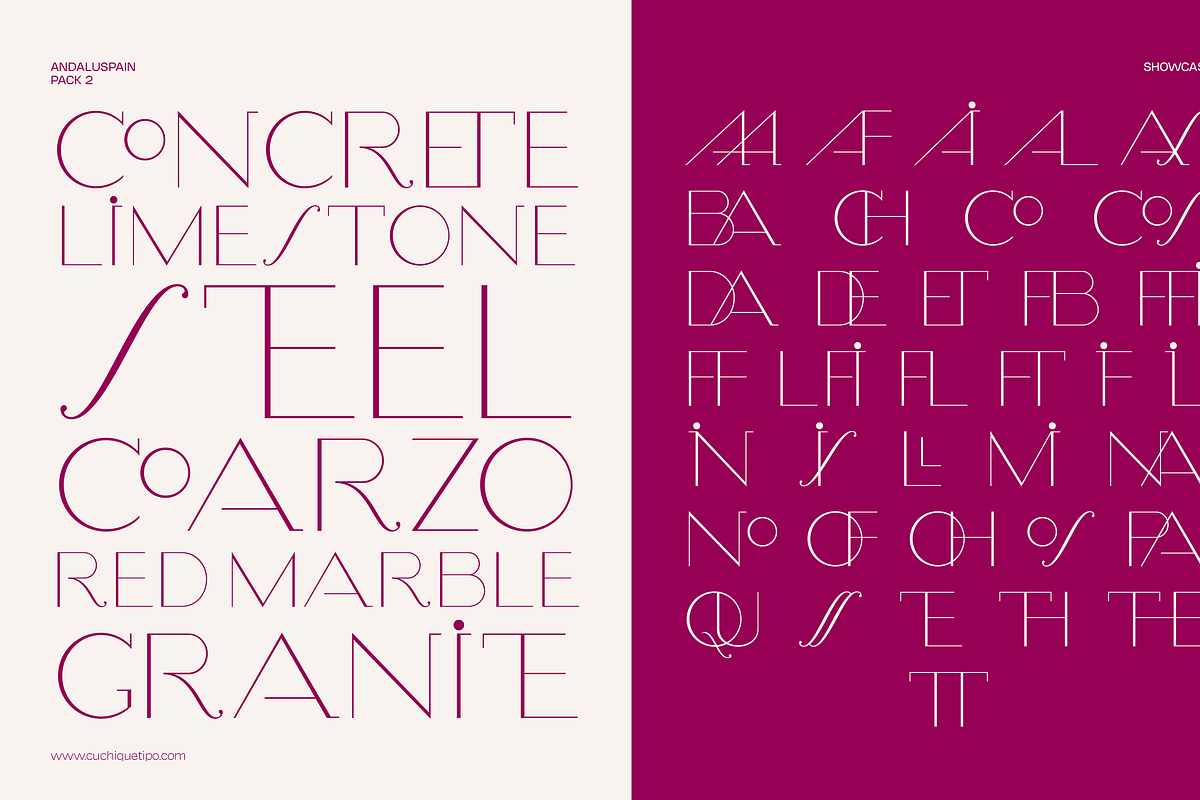 Andaluspain II, a Serif Font by Cuchi, qué Tipo! Foundry (Photo 3 of 12)