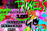 Pixels go Punk! 100+ brushes!, a Brush Add-On by Courtney Leigh creates (Thumbnail 1 of 5)