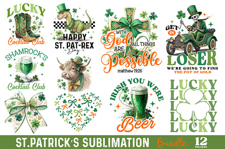 St. Patrick's Day Sublimation Bundle