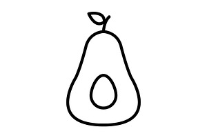 Avocado, an Icon by Mark1987