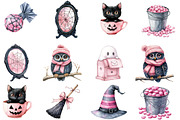 Halloween Clipart. Cute Halloween, an Illustration by Designworld (Thumbnail 2 of 5)