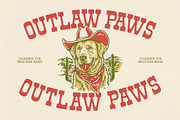 Rodeo Drinks Western Vintage Font, a Slab Serif Font by timelesstype.co (Thumbnail 6 of 20)