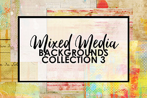 Mixed Media Backgrounds 3