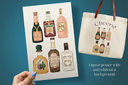 Cocktails Barware Illustrations, an Illustration by Bridgett Stahlman Design (Thumbnail 4 of 5)