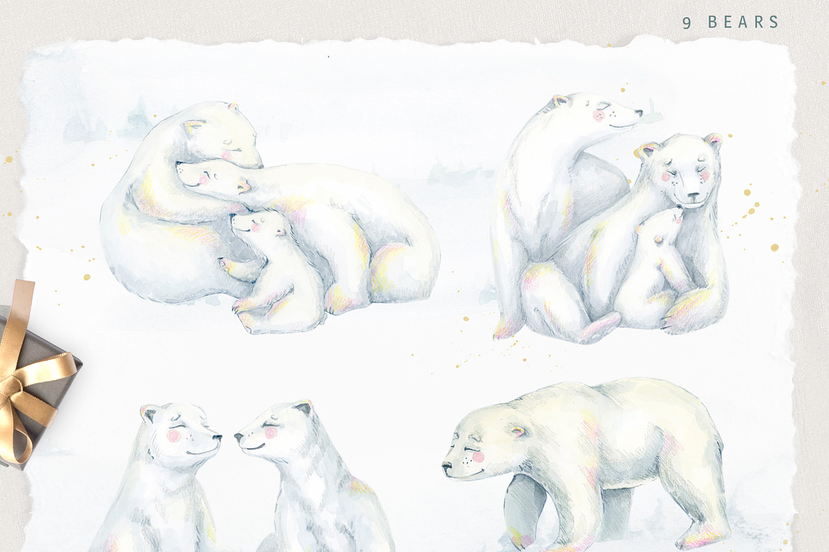 Family Christmas., a Background Graphic by Luba Vega (Photo 6 of 11)