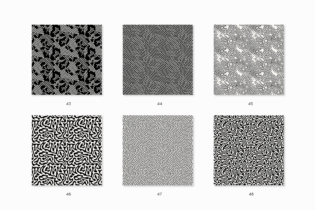 Biophilic Patterns Bundle, a Pattern Graphic by Curly_Pat (Photo 10 of 13)