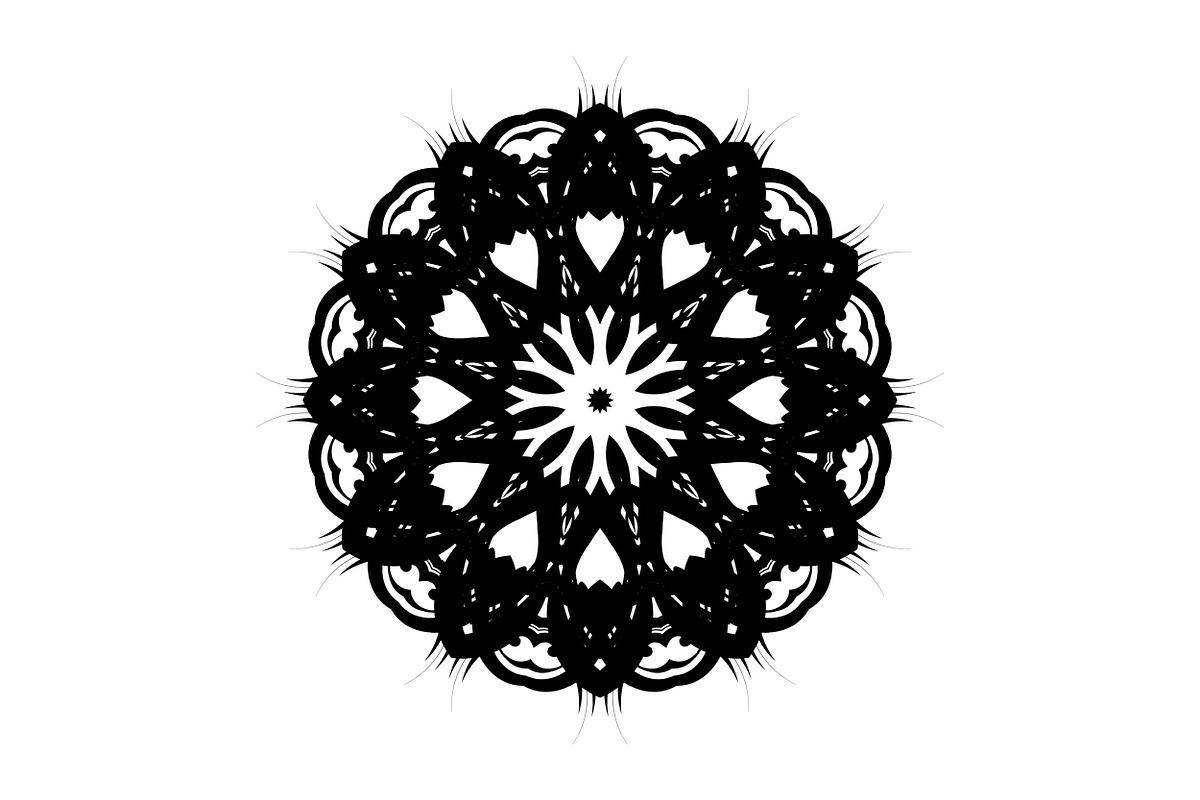 Premium Mandala Illustration Pack, a Decorative Illustration by NJ Himel (Photo 77 of 101)