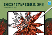111 Tropical Stamps for Affinity, a Brush Add-On by Riveros Illustration (Thumbnail 10 of 13)