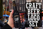 Set craft beer logo & labels., a Branding & Logo Template by SiberianArt (Thumbnail 1 of 7)