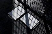 iPad Pro Dark Shadow Scene Mockup, an iPad Mockup by Art-Jek.std (Thumbnail 2 of 2)