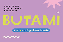 Butami | Quirky Font Family