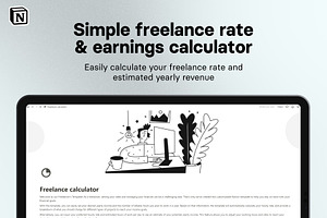 Notion Freelance Rate Calculator